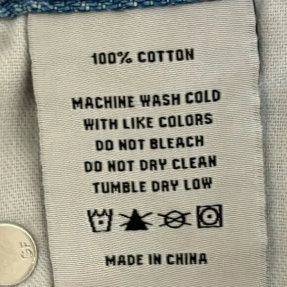 GRLFRND Blue Straight Leg Jeans - Picture 8 of 12